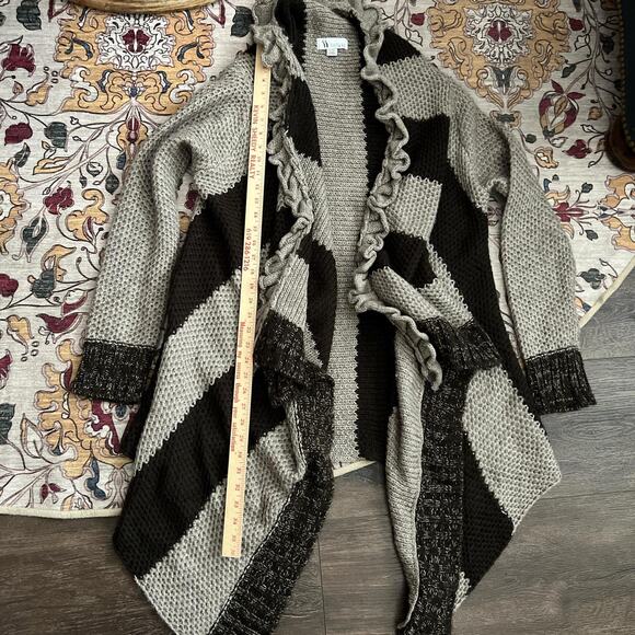 Cute JJ Sisters Open Front Cardigan - Picture 5 of 6